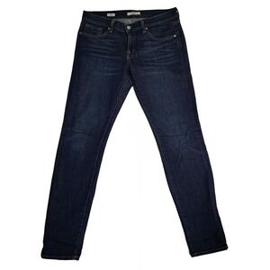 US Jeans Co Skinny Jeans Womens 28 Dark Wash High Rise Stretch Denim Casual Chic